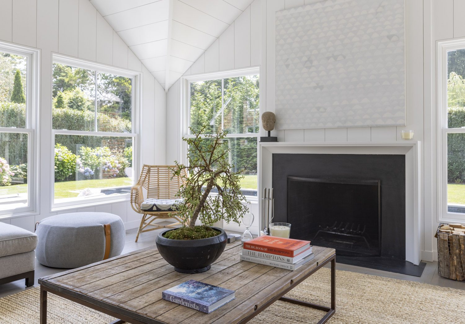 Photo of construction by Ronald Webb Builder.